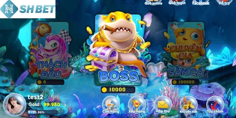 Các game bắn cá đổi thưởng hấp dẫn hàng đầu hiện nay